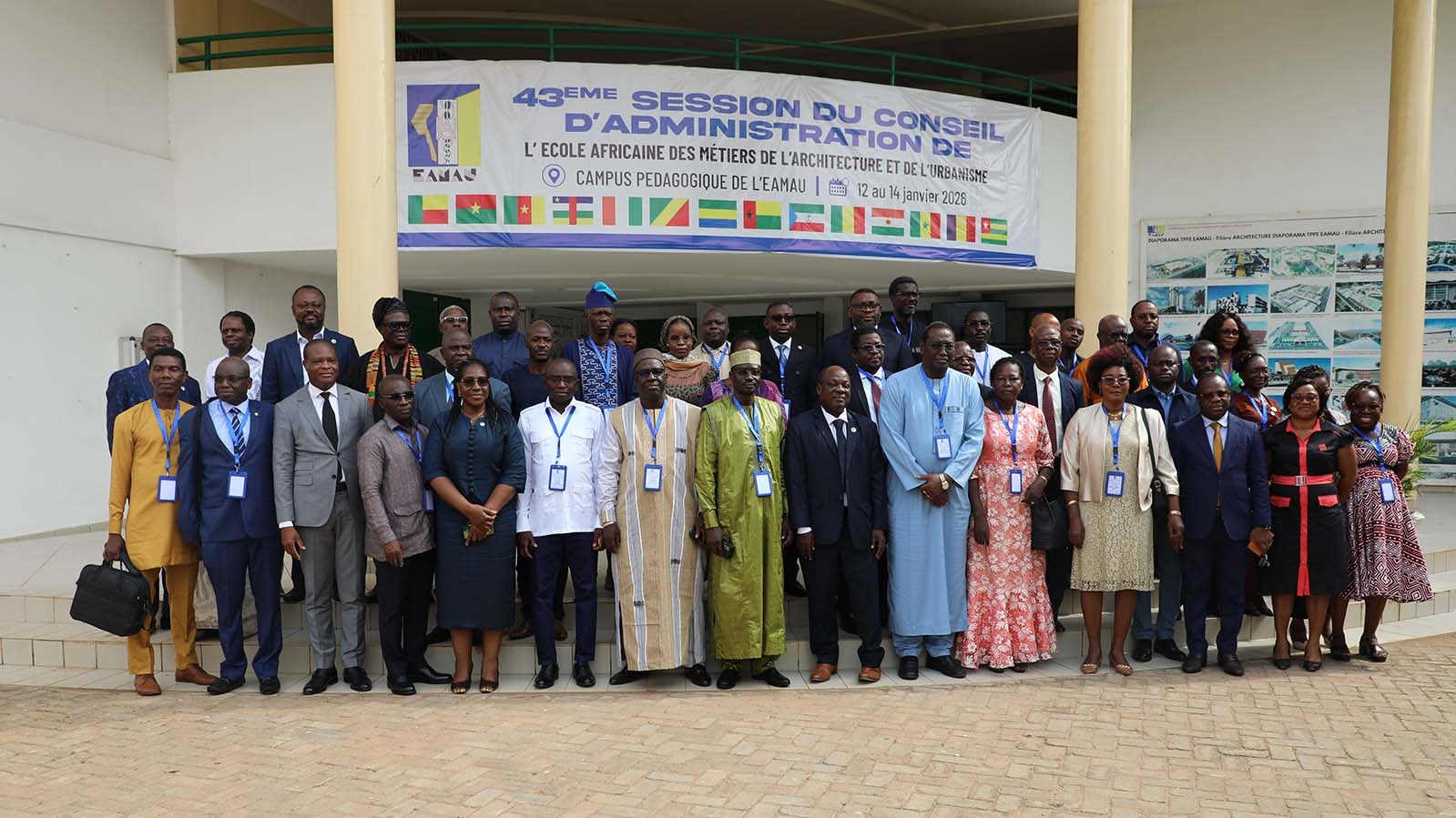 CEREMONIE D'OUVERTURE DE LA 43ÈME SESSION DU CONSEIL D'ADMINISTRATION
